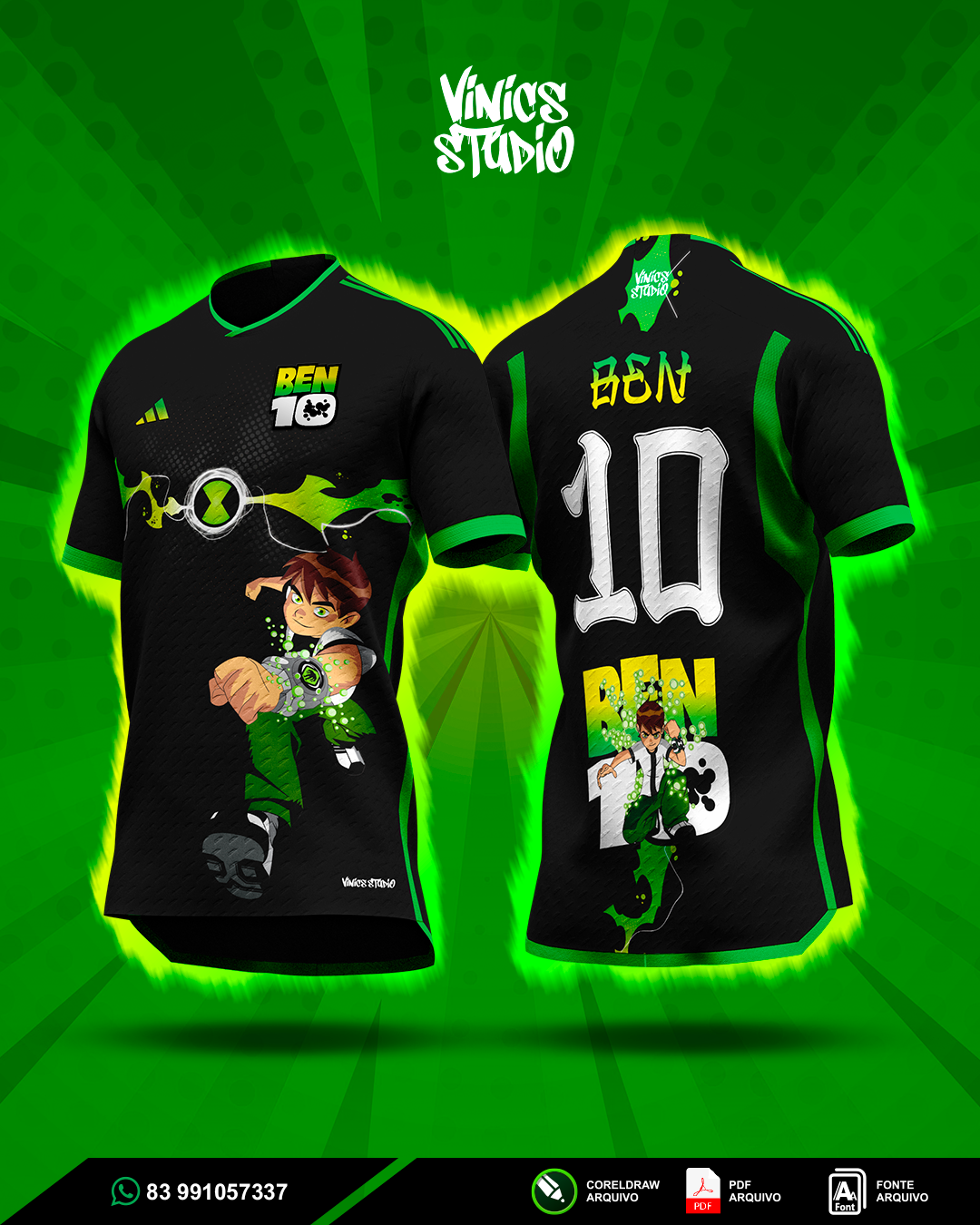 Camisas de ben 10 hotsell