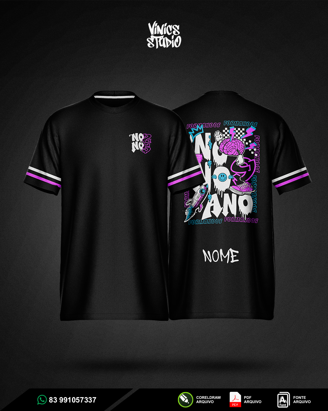 Arte Nono Ano Foguete