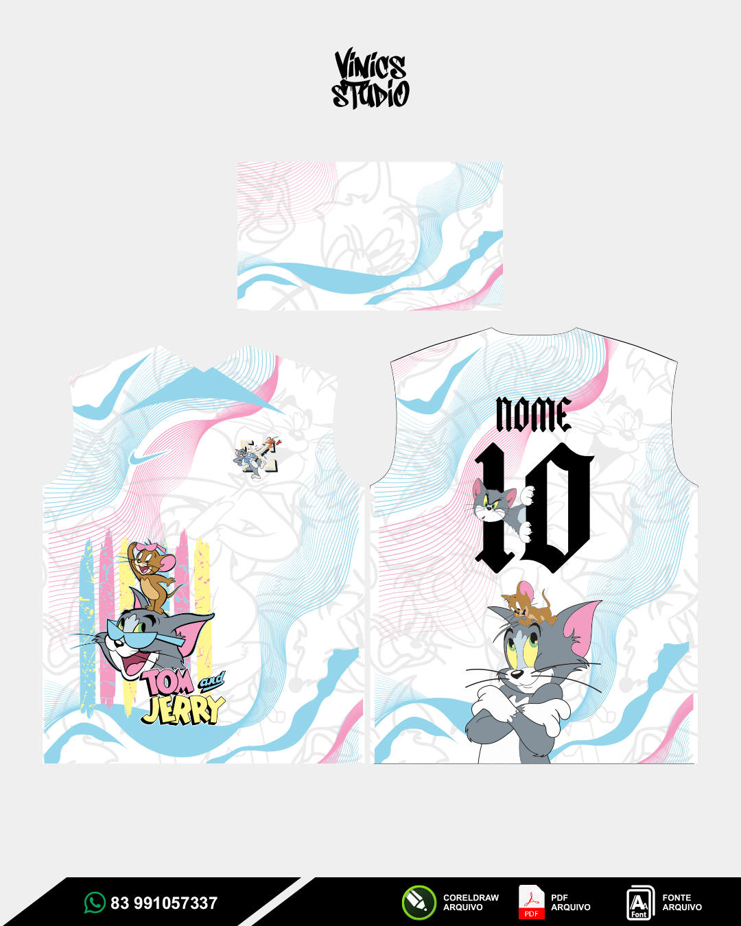 Arte Interclasse Tom e Jerry