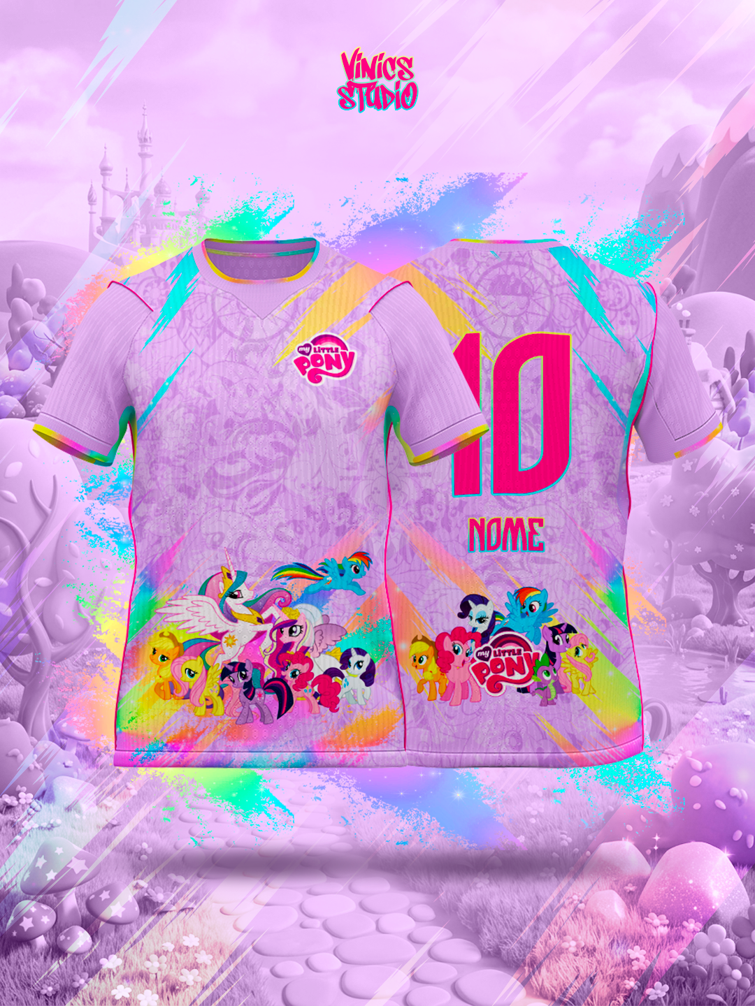Arte Camisa My Little Pony Interclasse