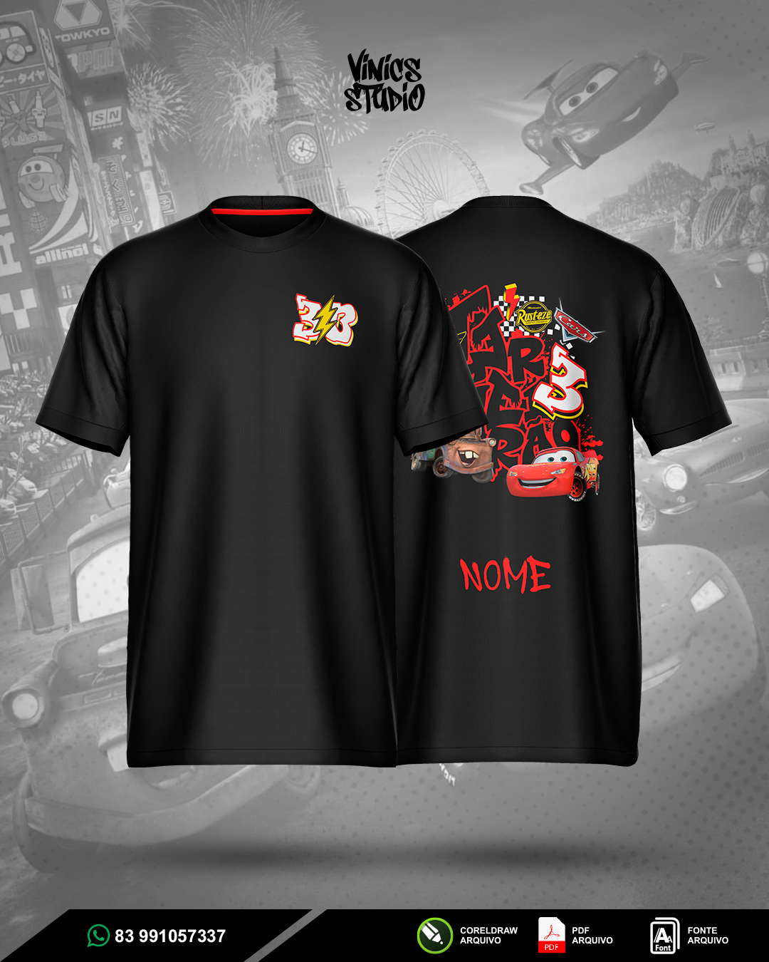 Arte Terceirão McQueen