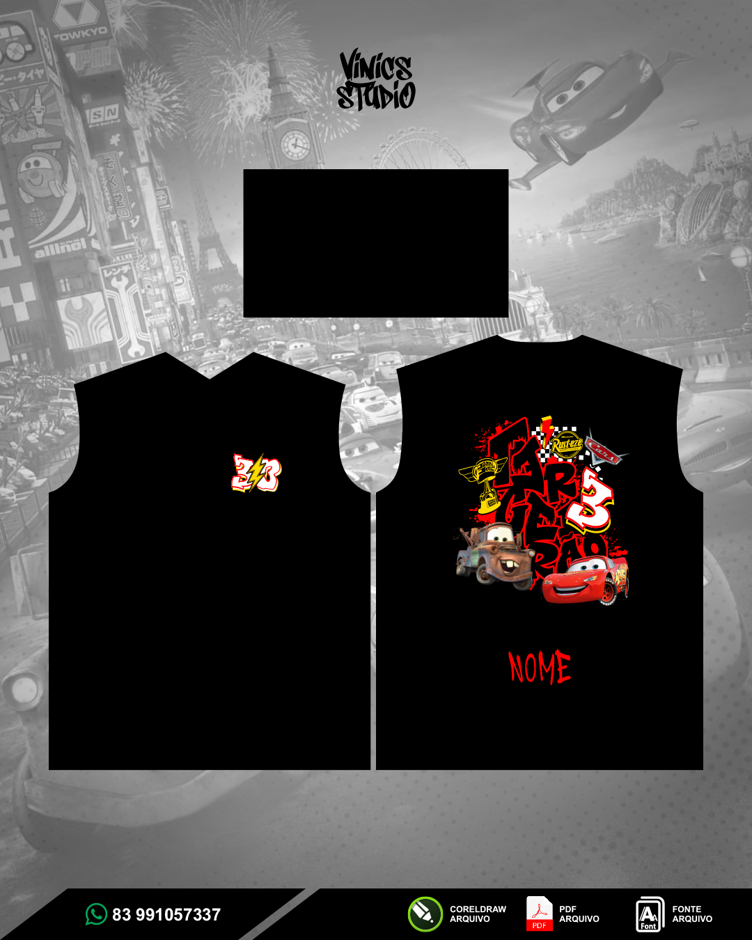 Arte Terceirão McQueen