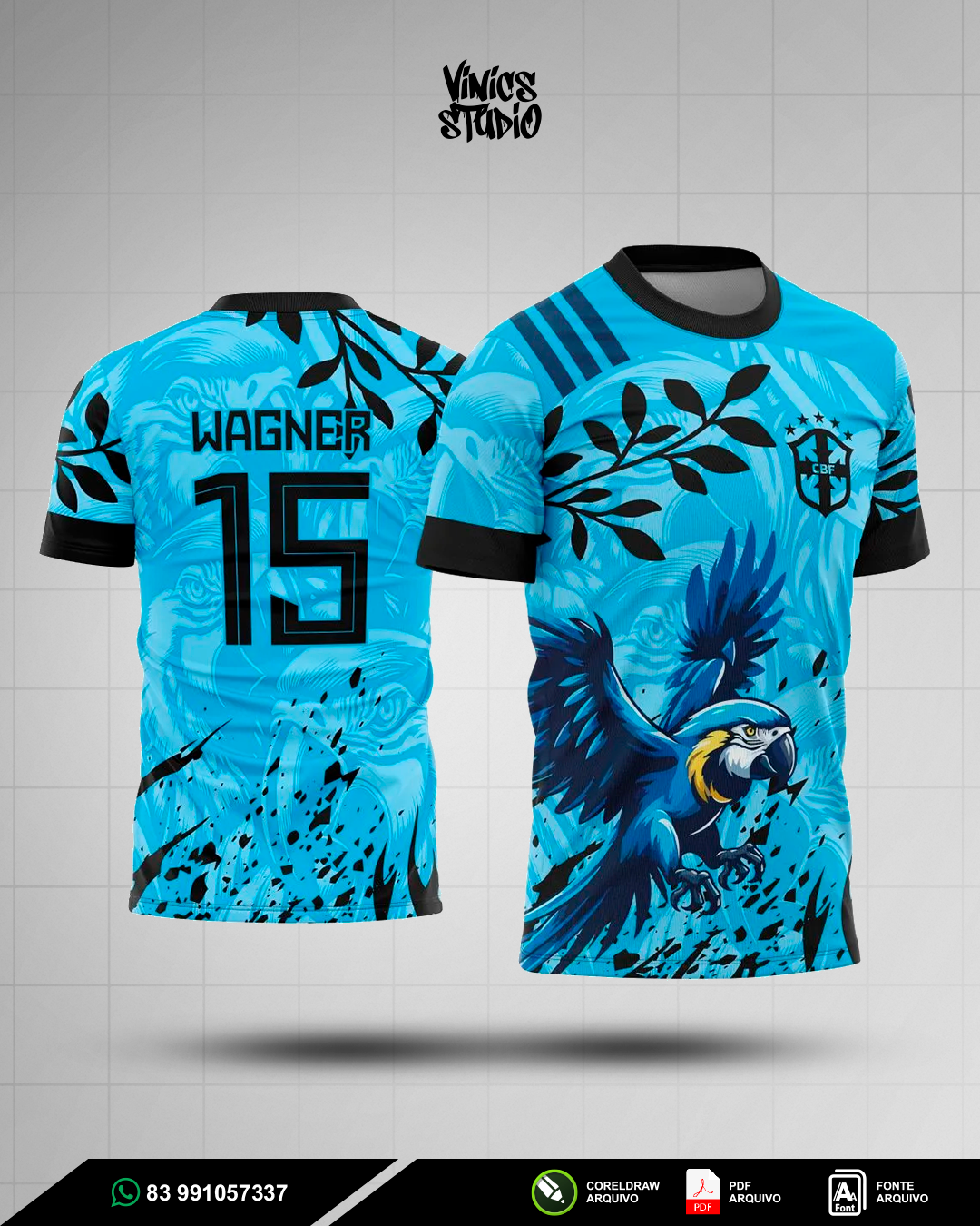 Arte Arara Azul Interclasse