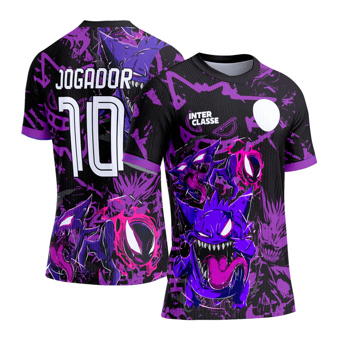 Arte Camisa Pokémons Fantasmas Interclasse