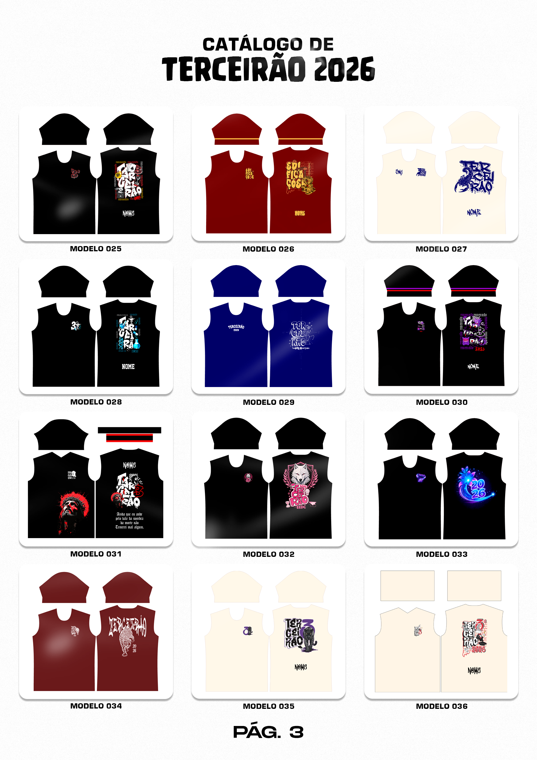 Pack Terceirão 2026