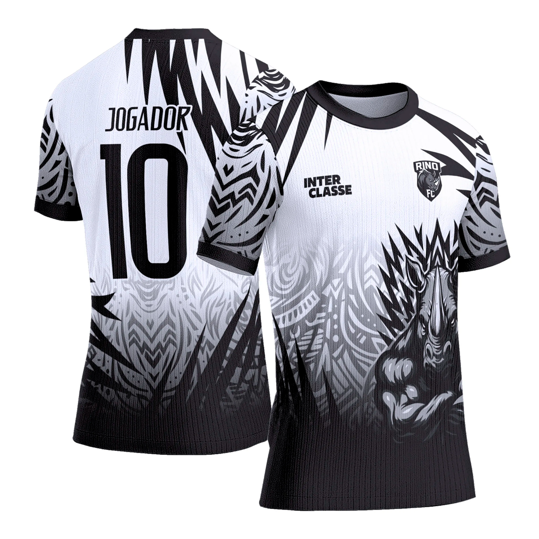 Arte Camisa Rinoceronte Interclasse