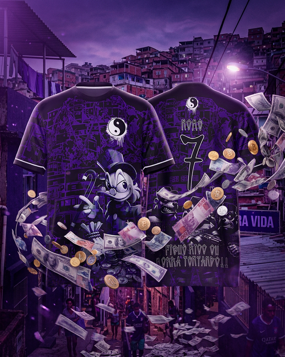 Arte Camisa Tio Patinhas Interclasse