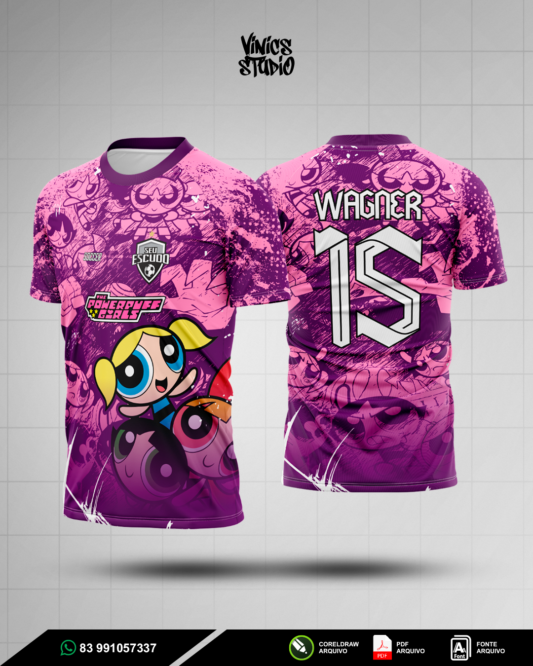 Arte Meninas Super Poderosas