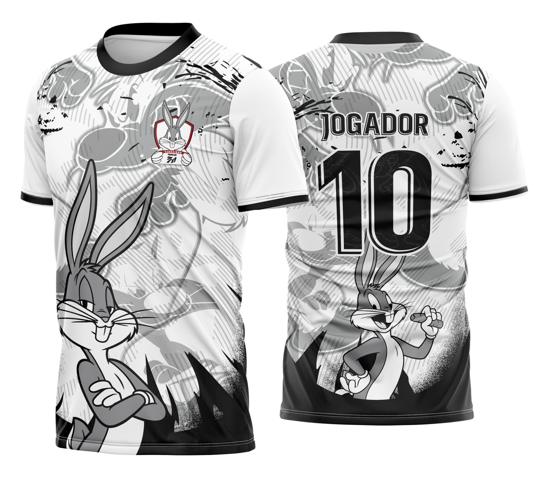 Arte Camisa Pernalonga Interclasse