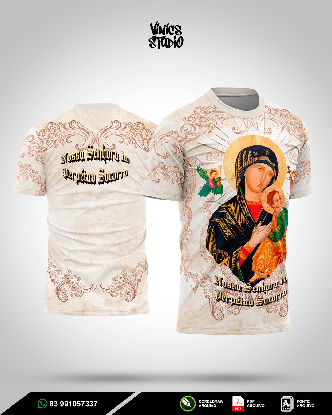 Arte Nossa Senhora do Perpetuo Socorro