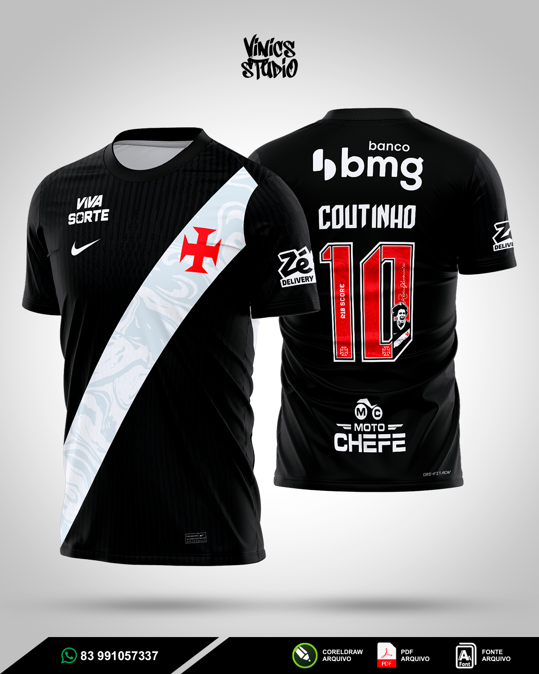 Arte Camisa Vasco Titular