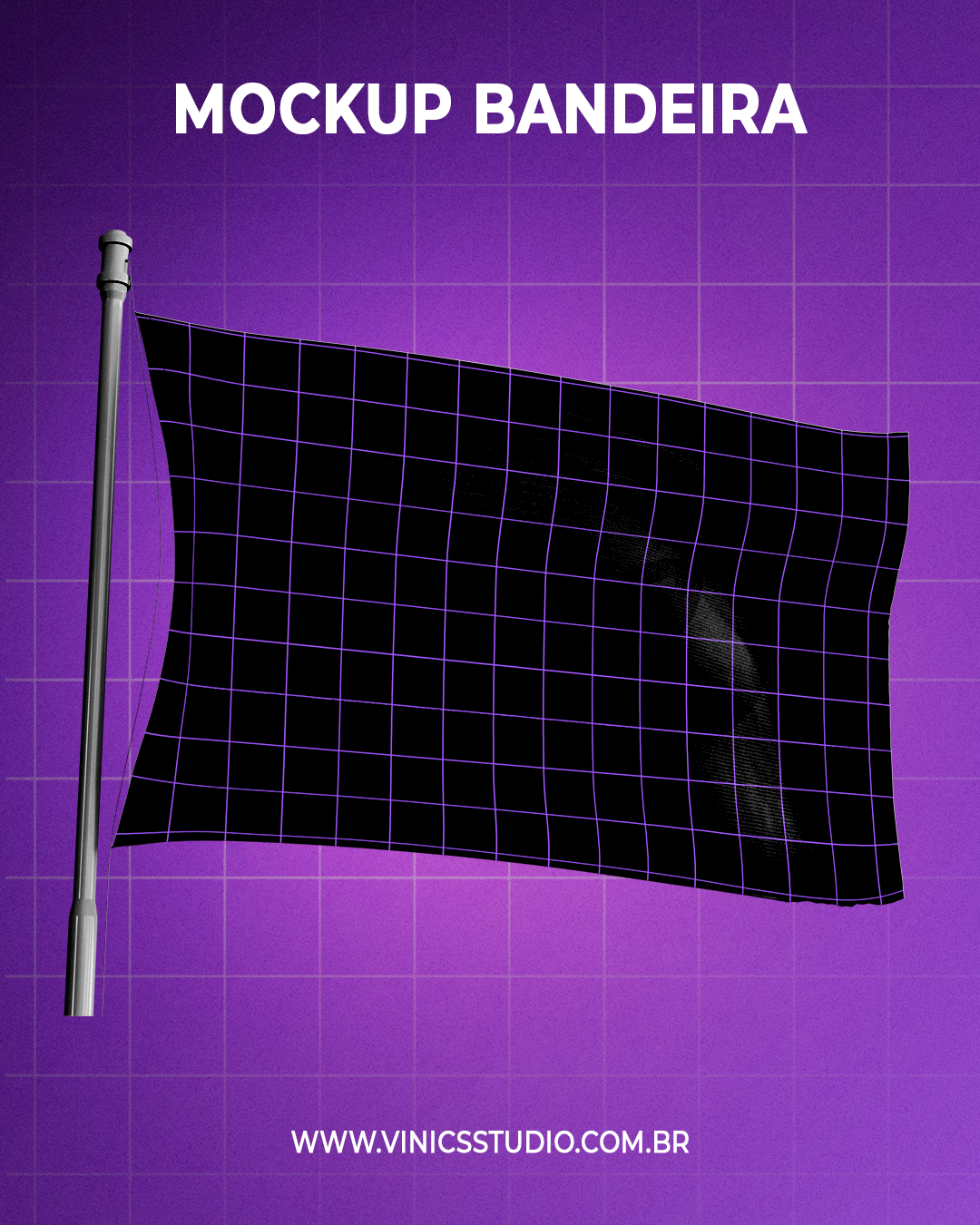 Mockup Bandeira