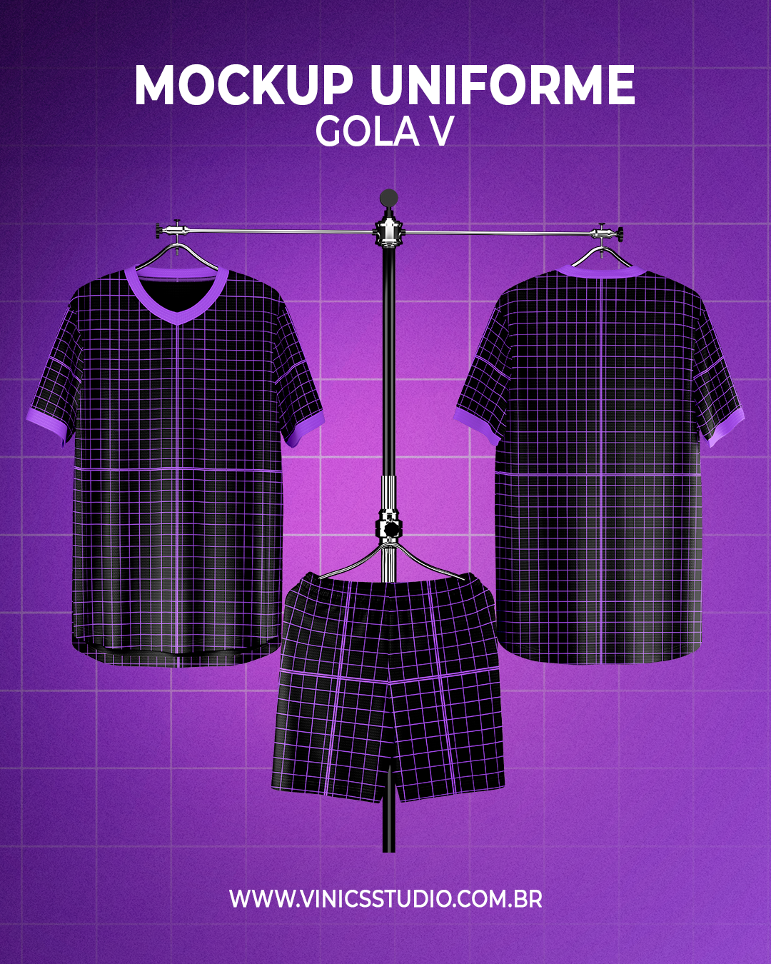 Mockup Camisa e Short