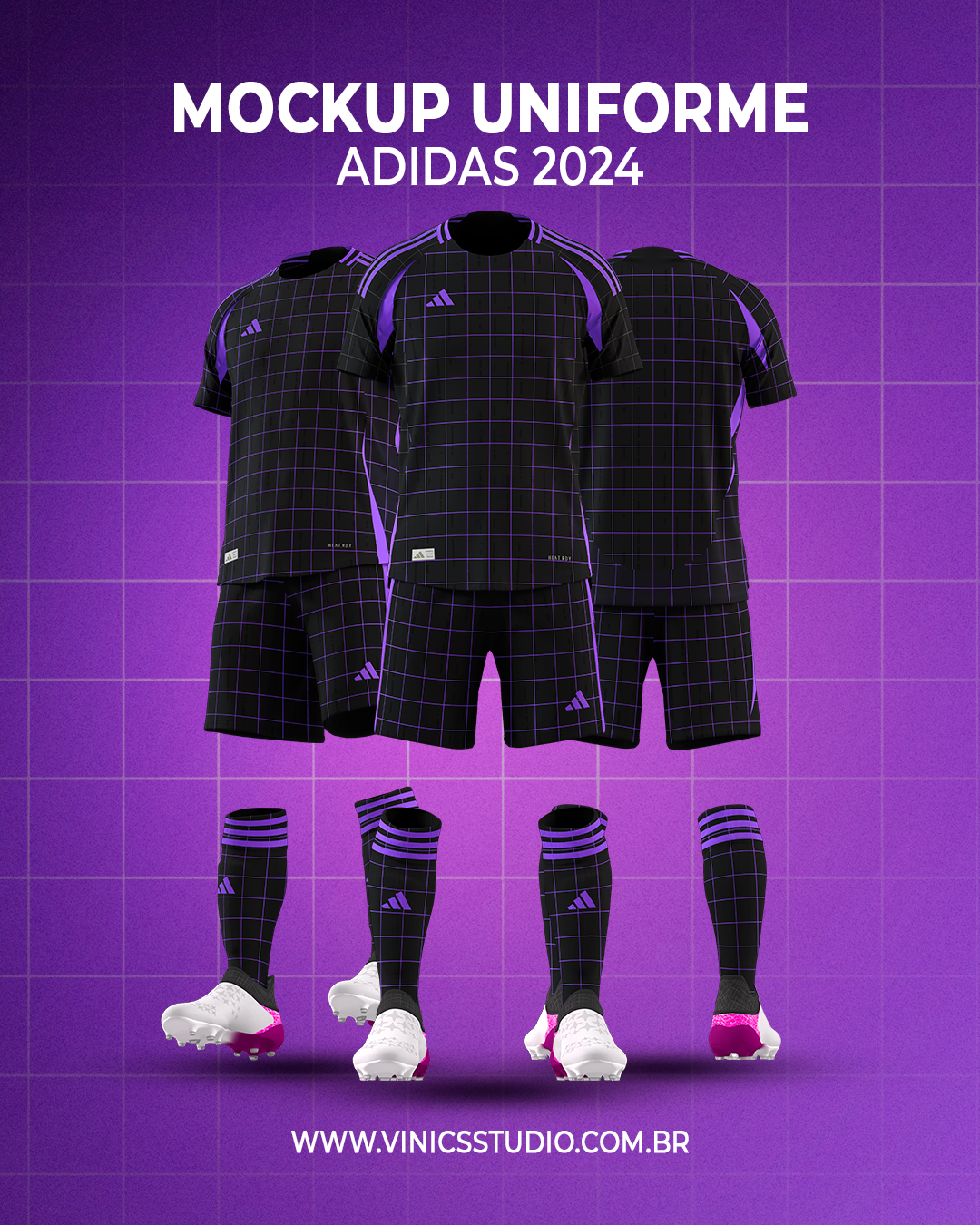 Mockup Uniforme Adidas 2024