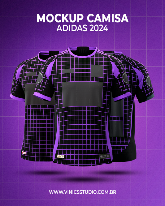 Mockup Camisa Adidas 2024