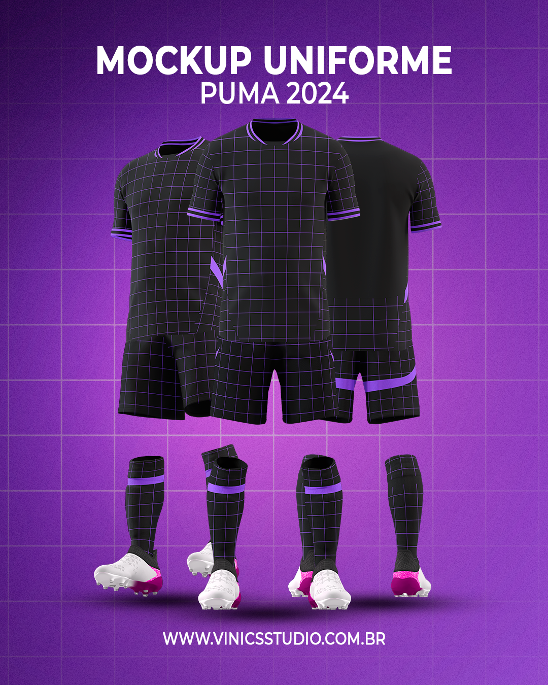 Mockup Uniforme Puma 2024