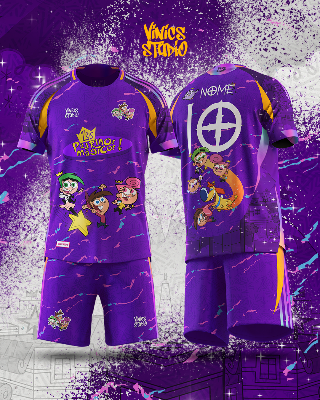 Arte Os Padrinhos Mágicos Interclasse