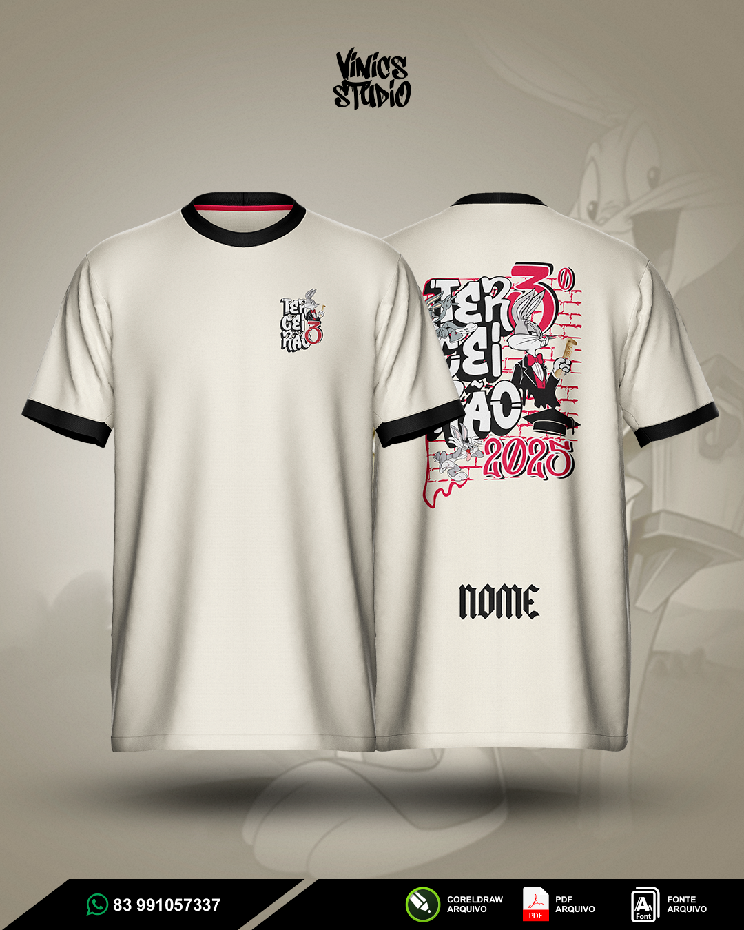 Arte Terceirão Pernalonga