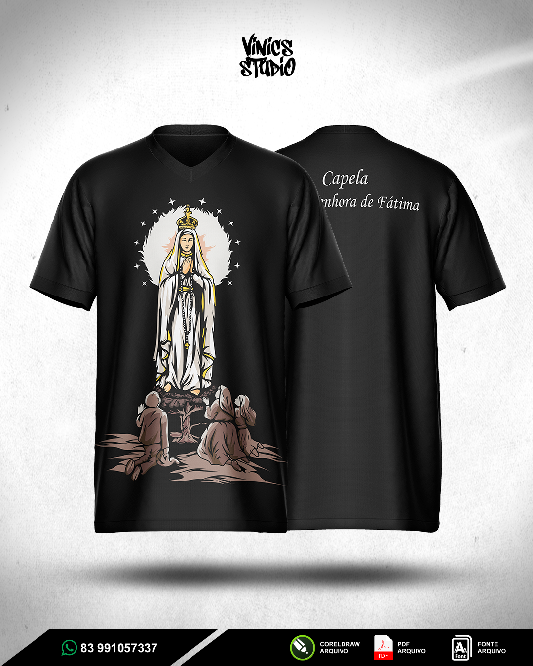 Arte Camisa Nsr. de Fátima