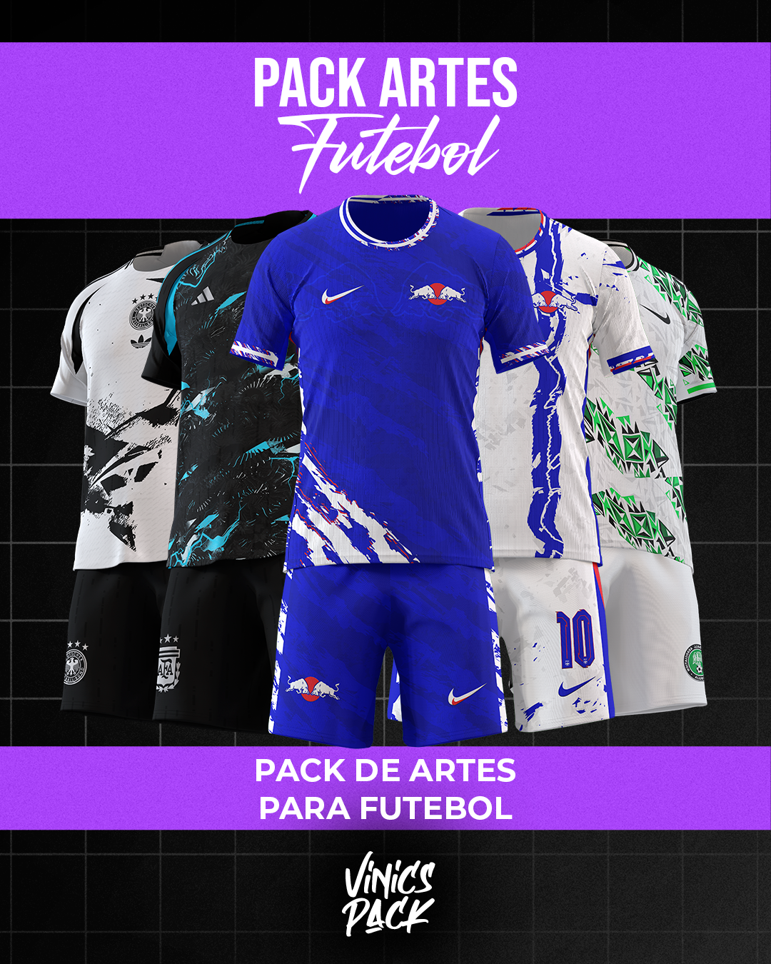 Pack Artes Futebol