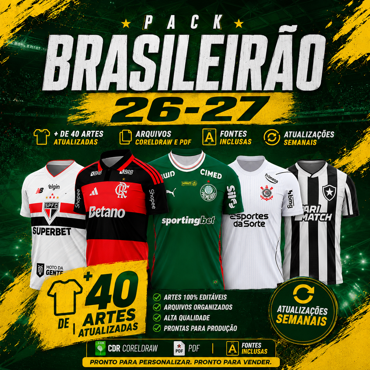 Pack Campeonato Brasileiro 26-27