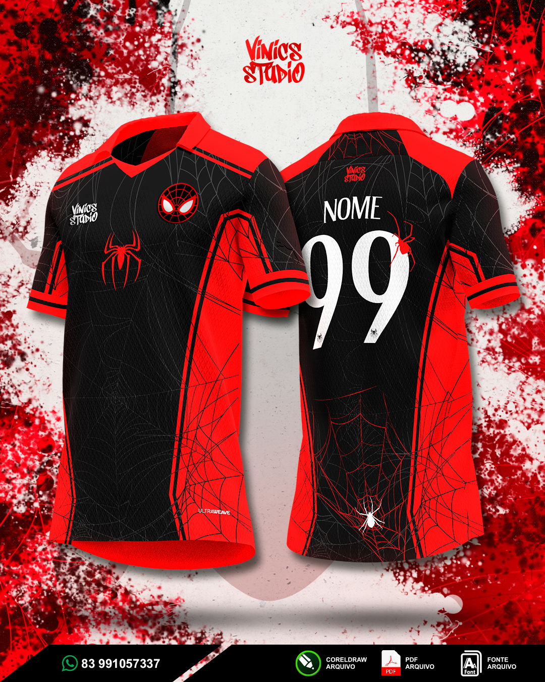 Arte Homem Aranha Interclasse