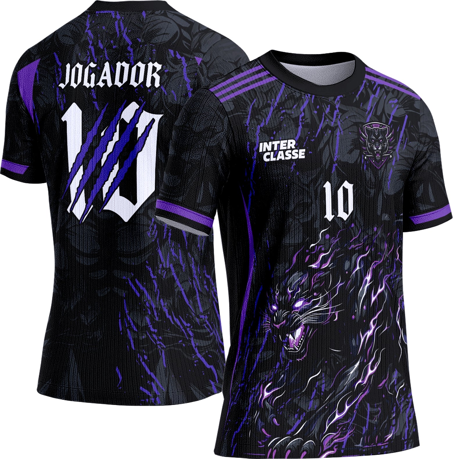 Arte Camisa Interclasse Pantera | Editável CorelDraw para Sublimação
