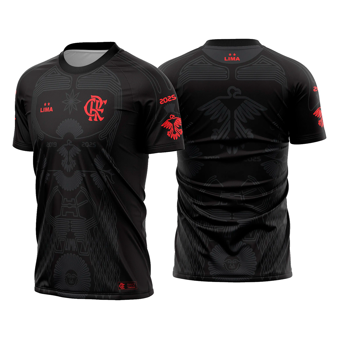 Arte Camisa Flamengo Manto da Nação