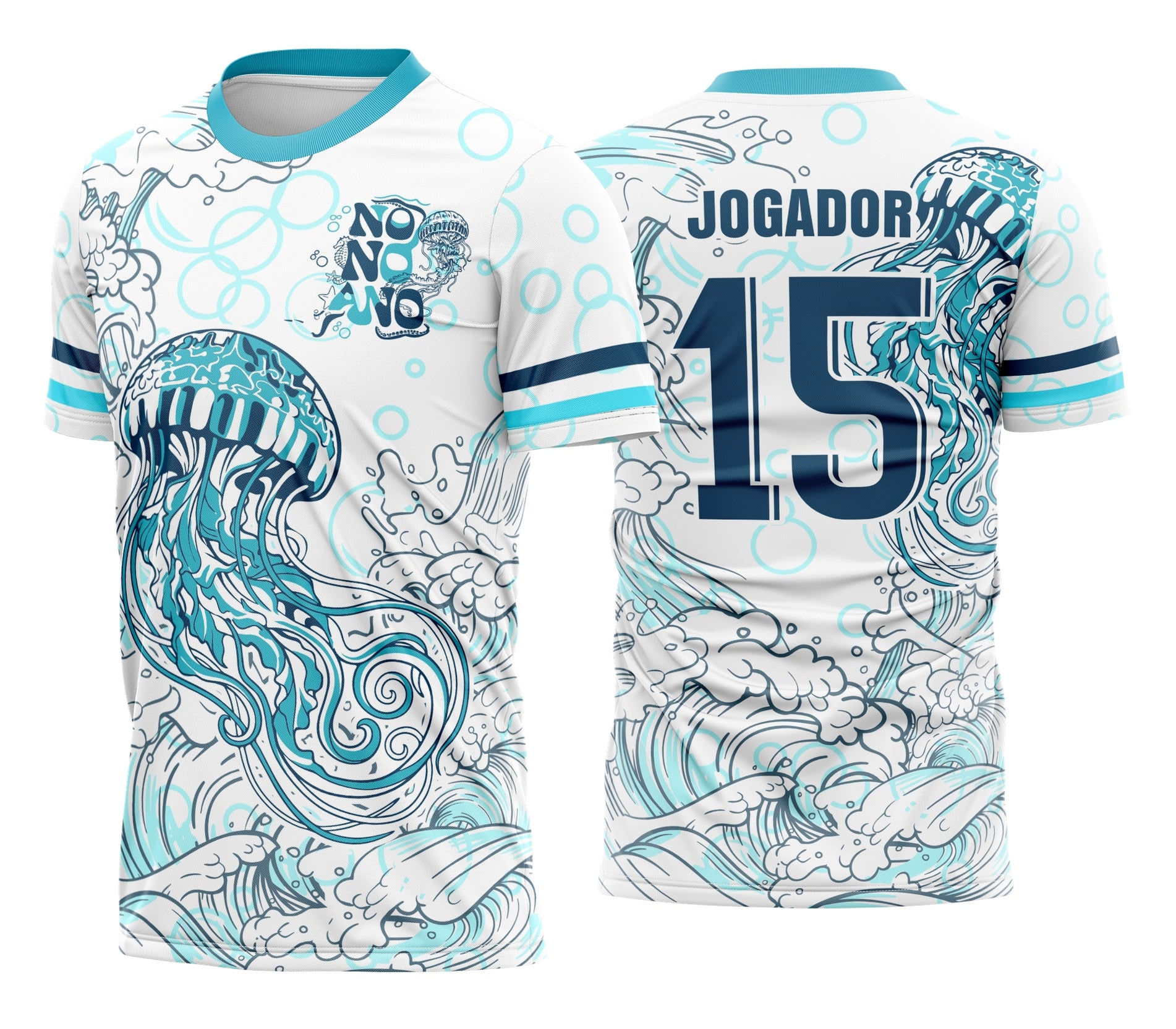 Arte Camisa Água Viva Nono Ano | Editável CorelDraw para Sublimação