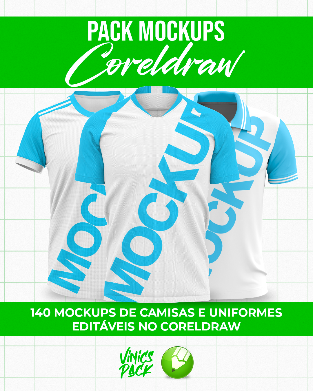 Pack de Mockups Coreldraw