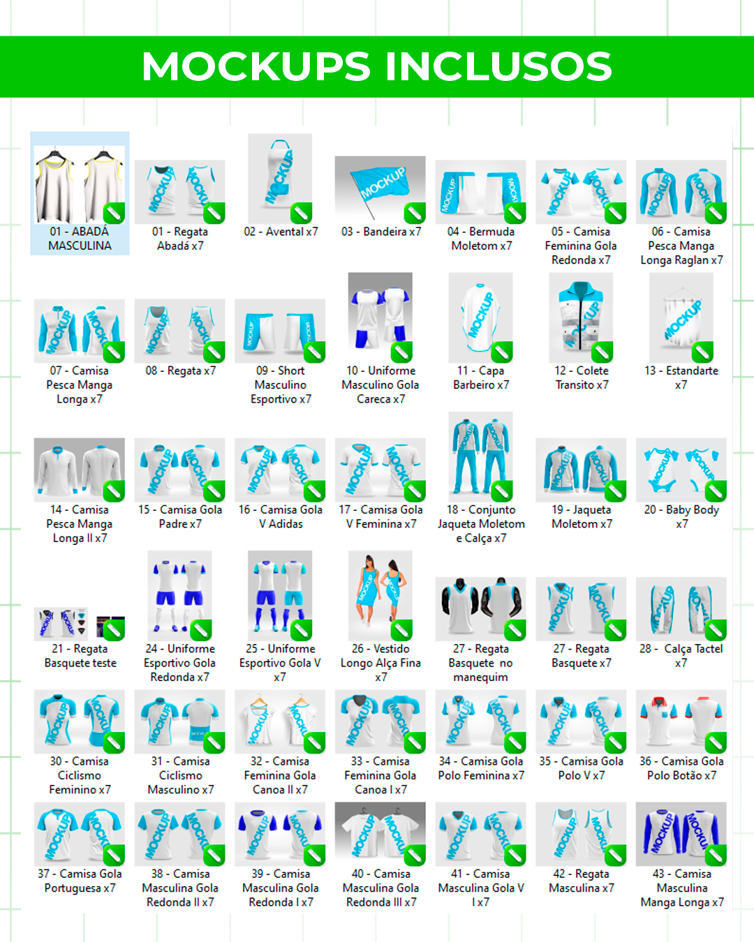 Pack de Mockups Coreldraw