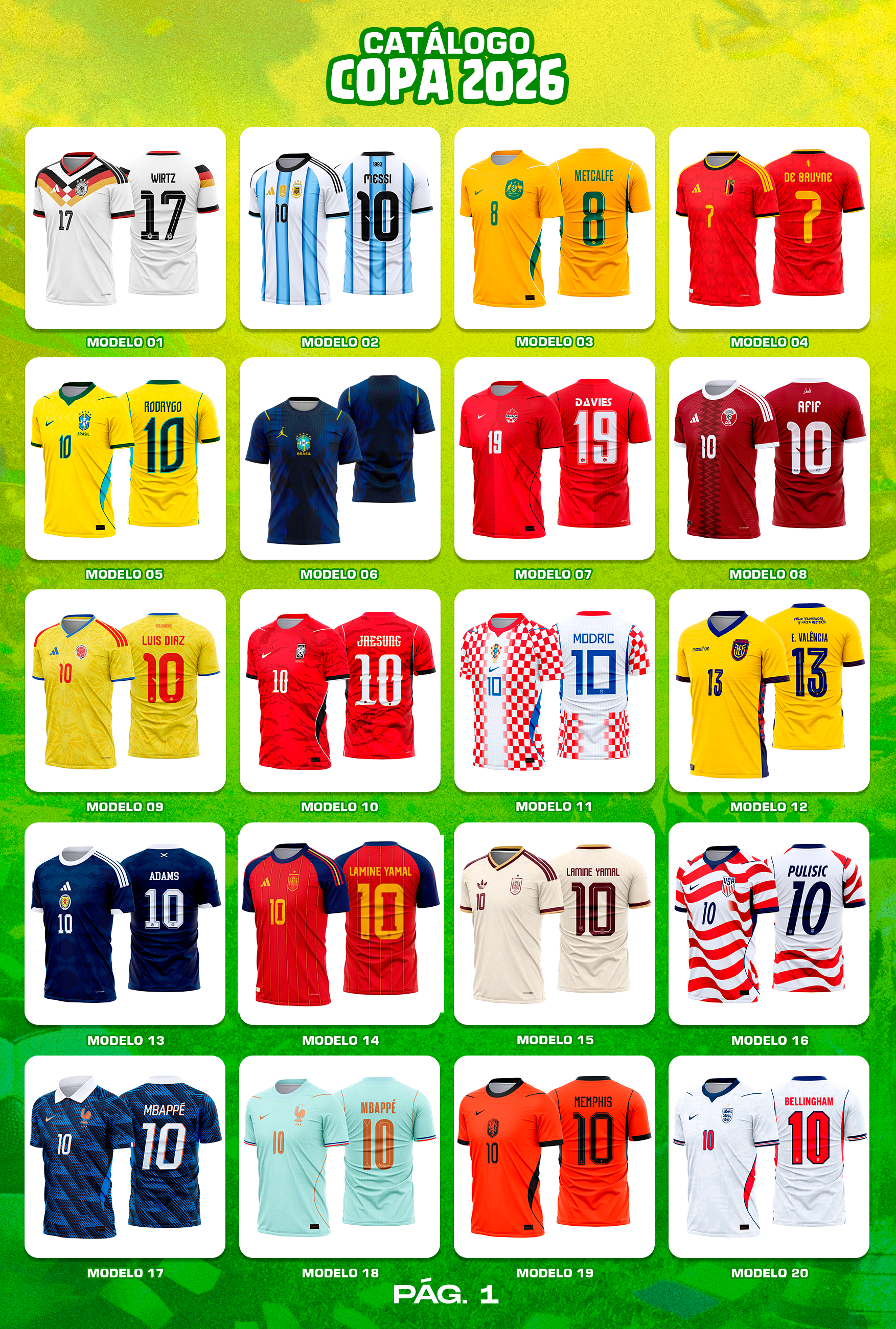 Pack Copa do Mundo 2026 – Artes Digitais para Estamparia