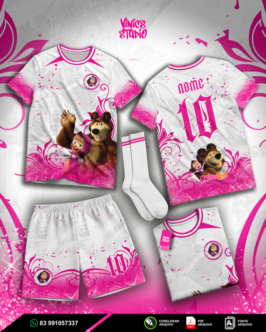 Arte Masha e o Urso Interclasse