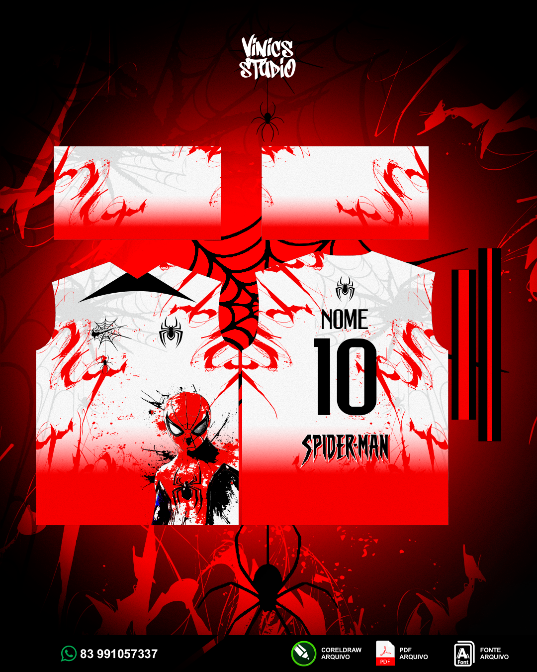 Arte Interclasse Homem Aranha
