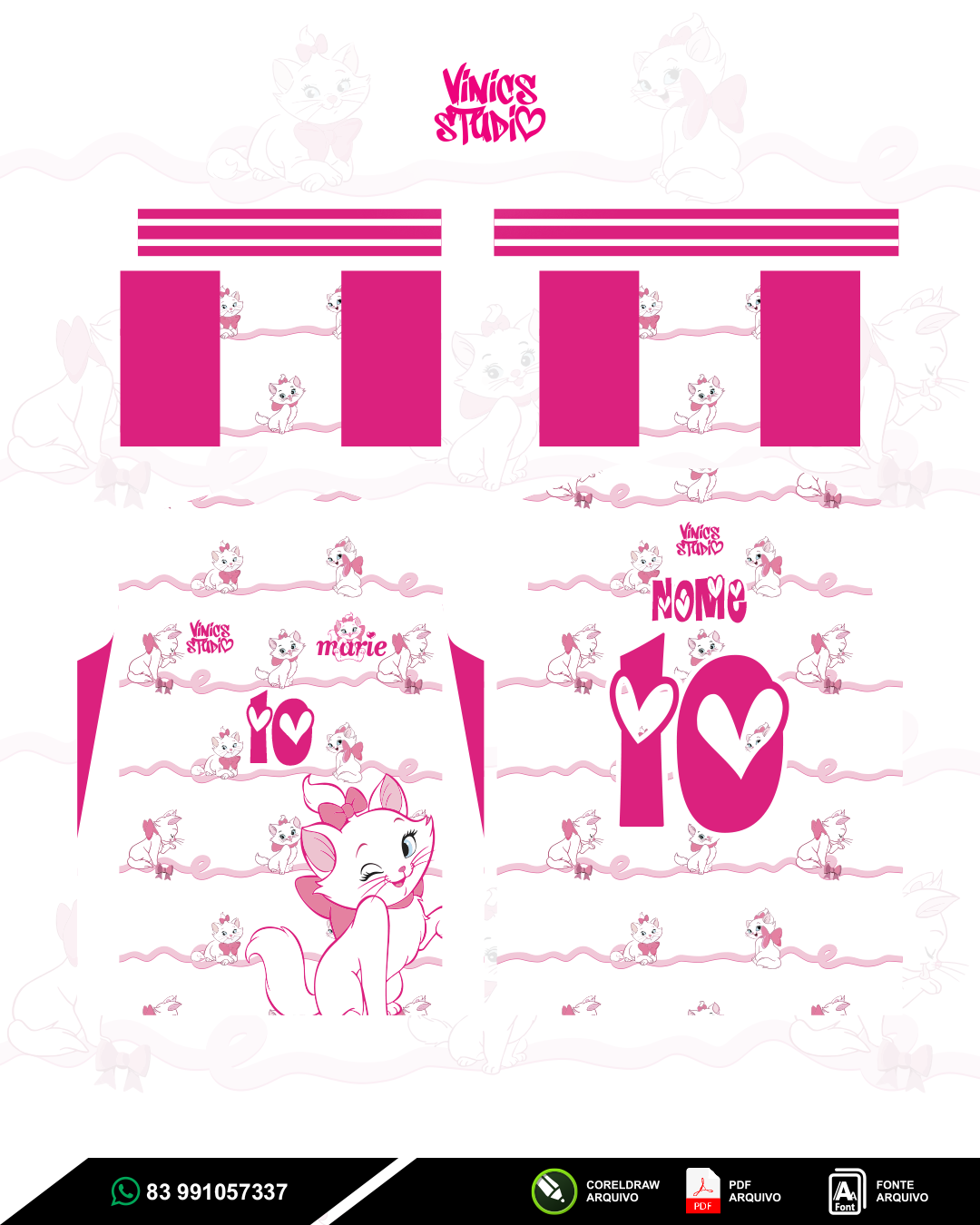 Arte Interclasse Gata Marie