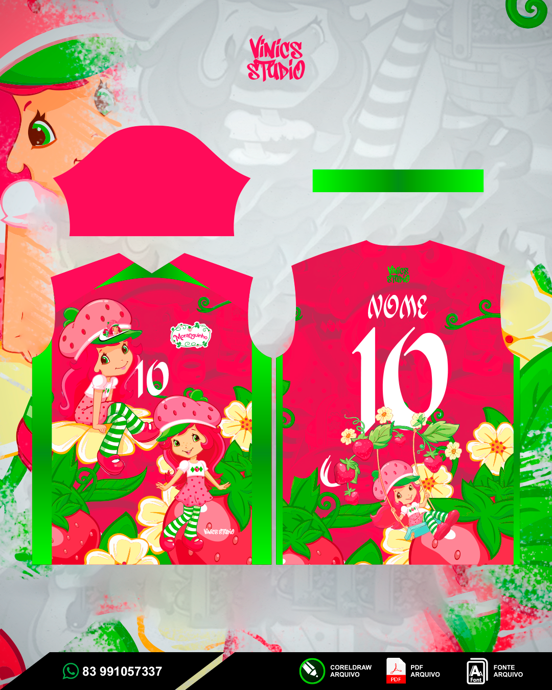 Arte Moranguinho Interclasse