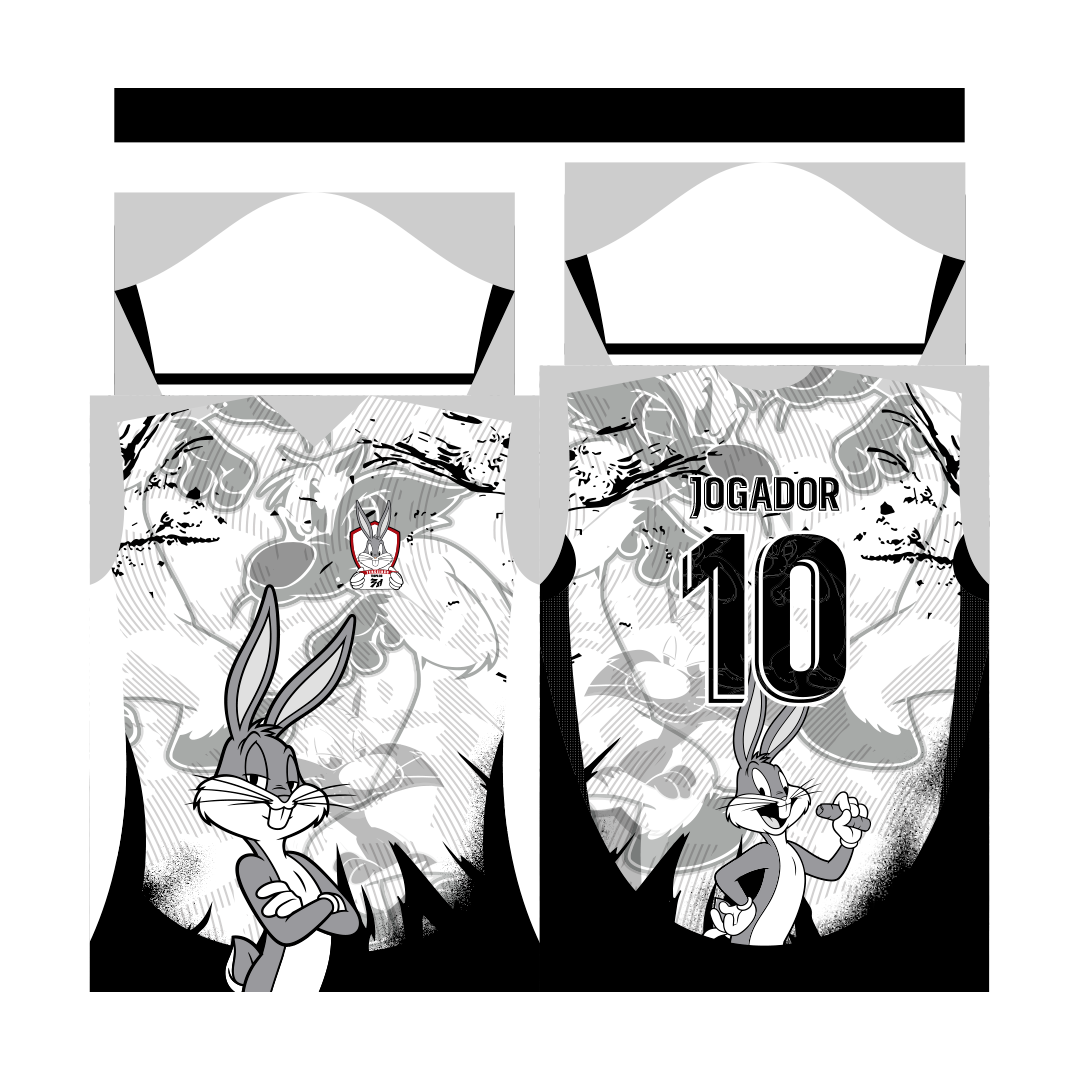 Arte Camisa Pernalonga Interclasse