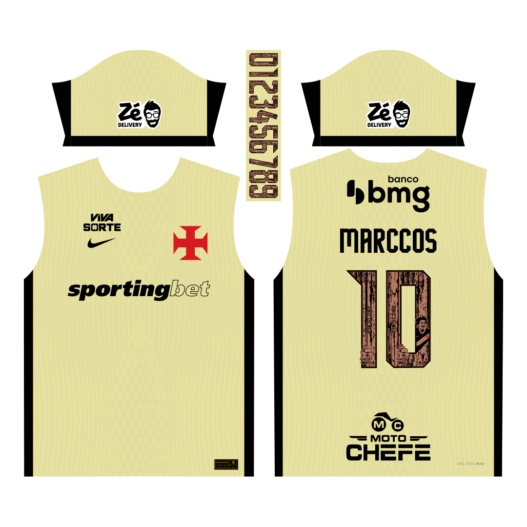 Arte Camisa Vasco Terceira