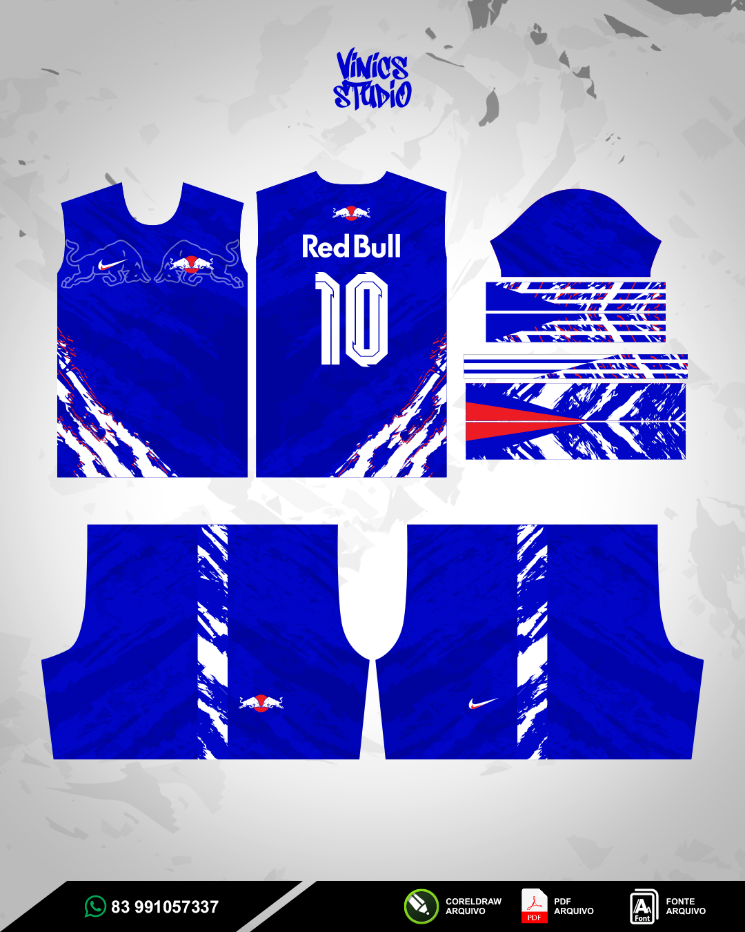Arte Redbull Azul
