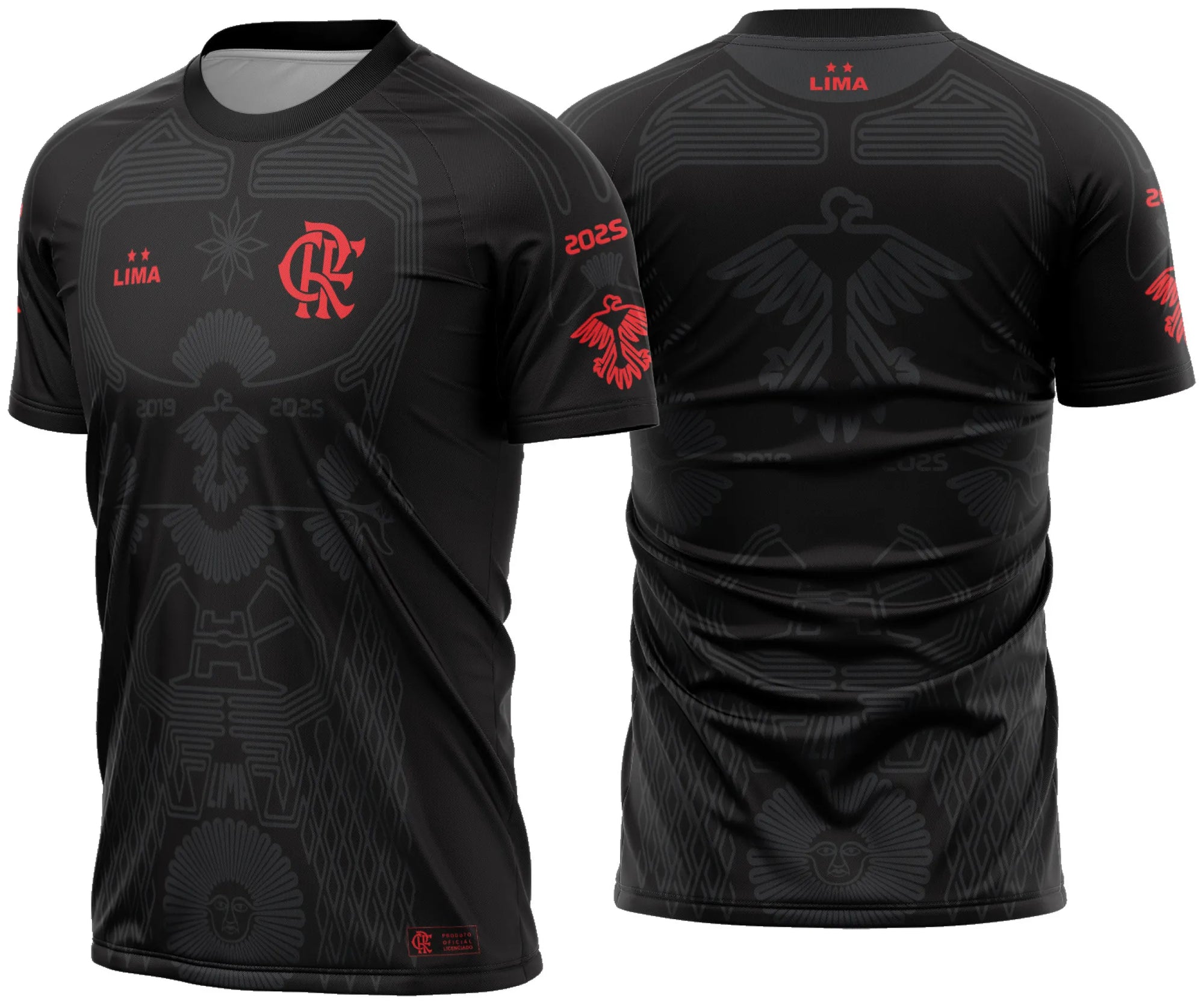 Arte Camisa Flamengo Manto da Nação