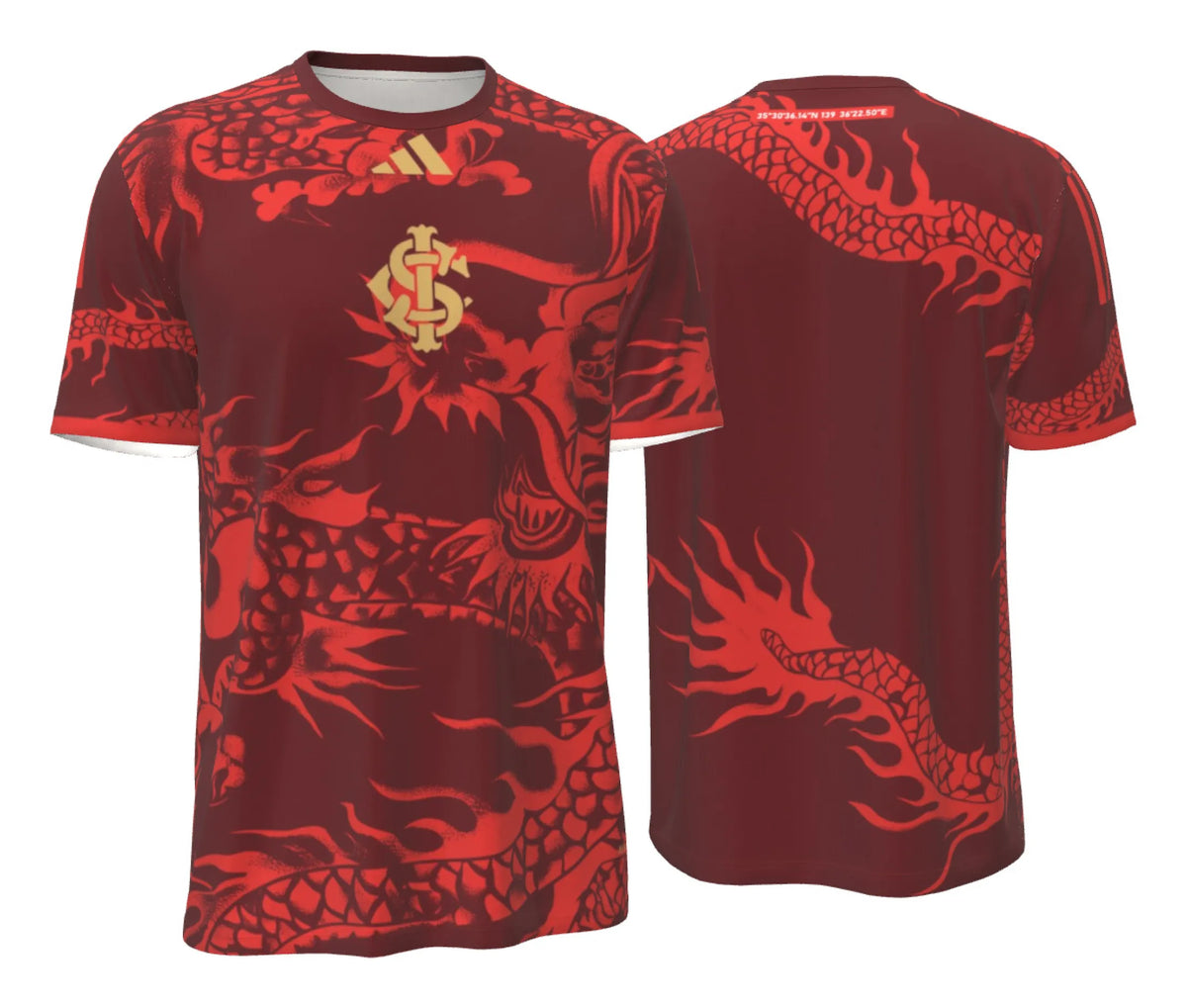 Arte Camisa Internacional Terceira