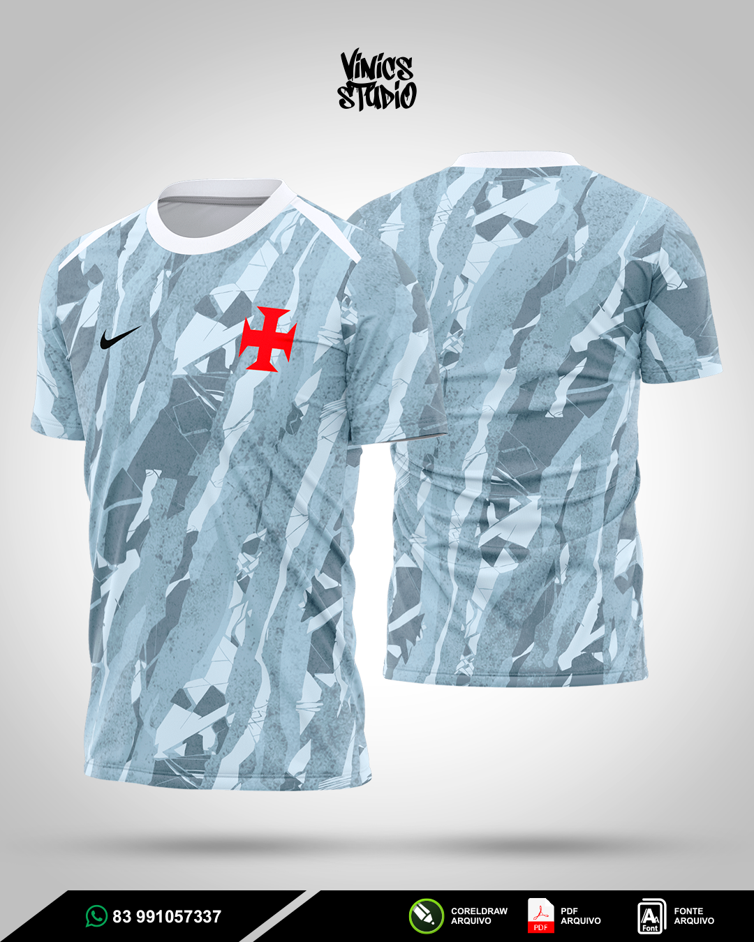 Arte Camisa Vasco Pré-jogo