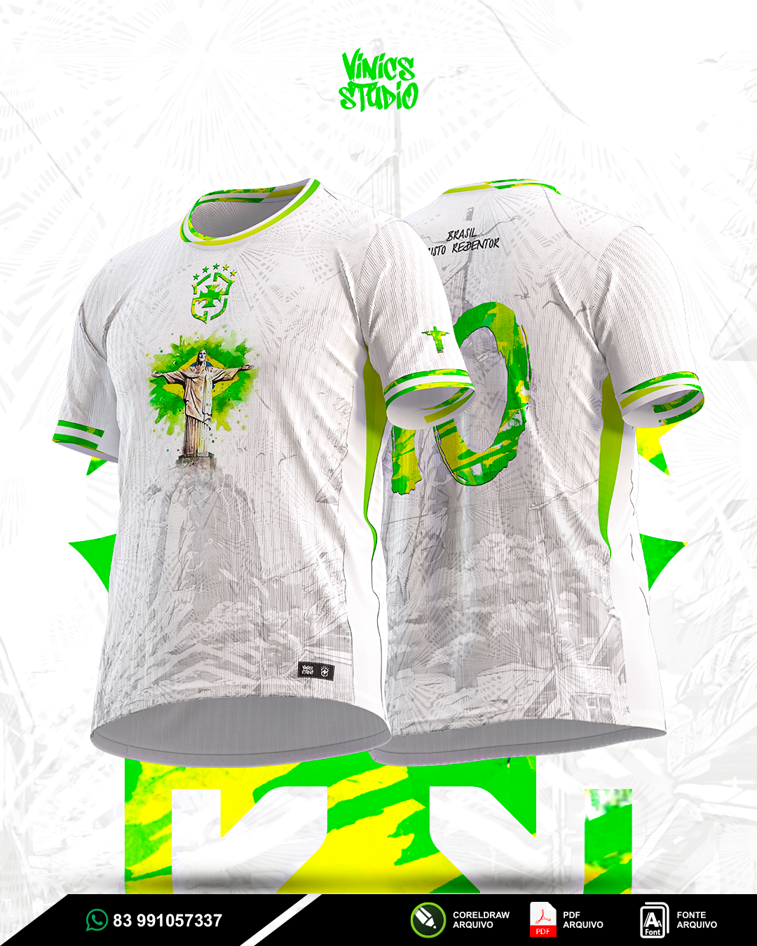 Arte Brasil Concept Cristo Redentor