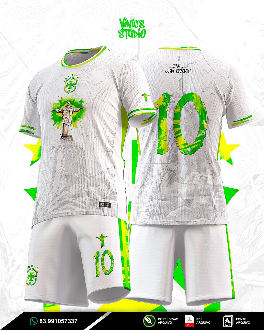 Arte Brasil Concept Cristo Redentor