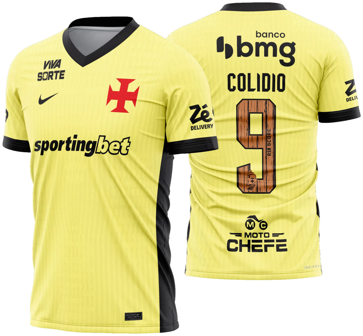 Arte Camisa Vasco Terceira