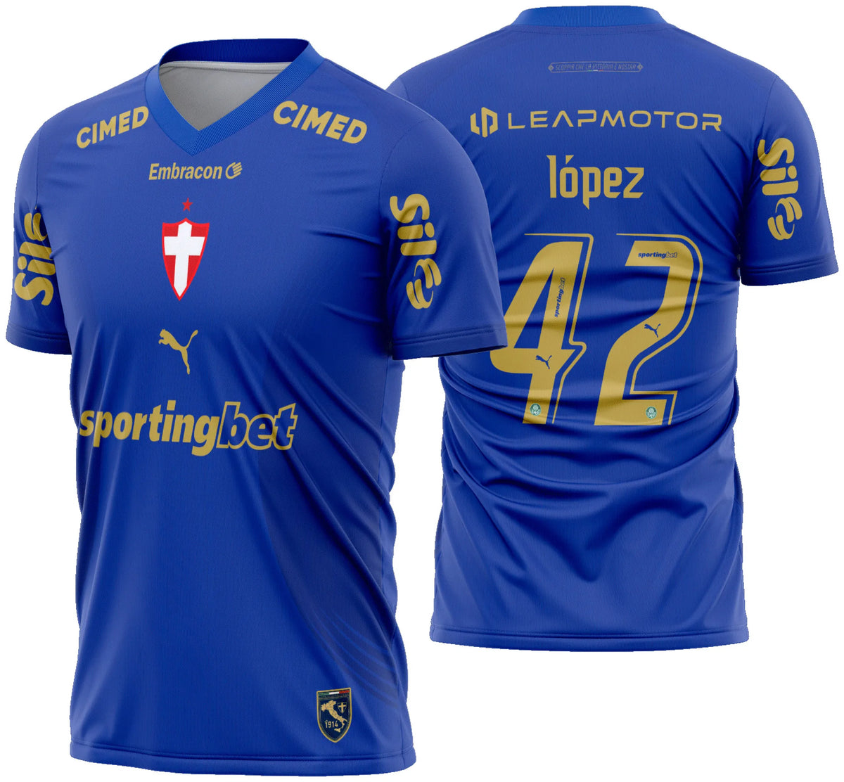 Arte Camisa Palmeiras Terceira