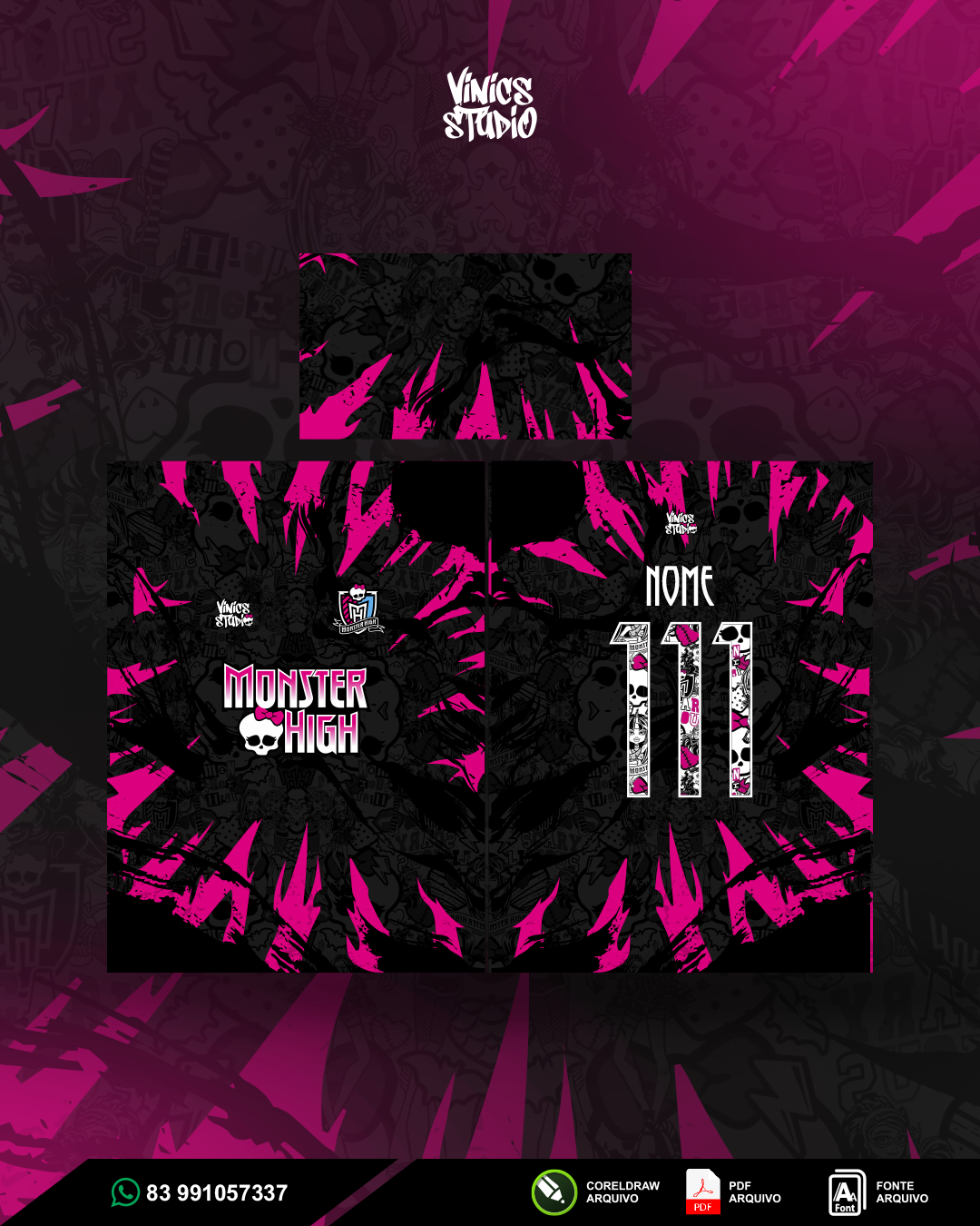 Arte Interclasse Monster High