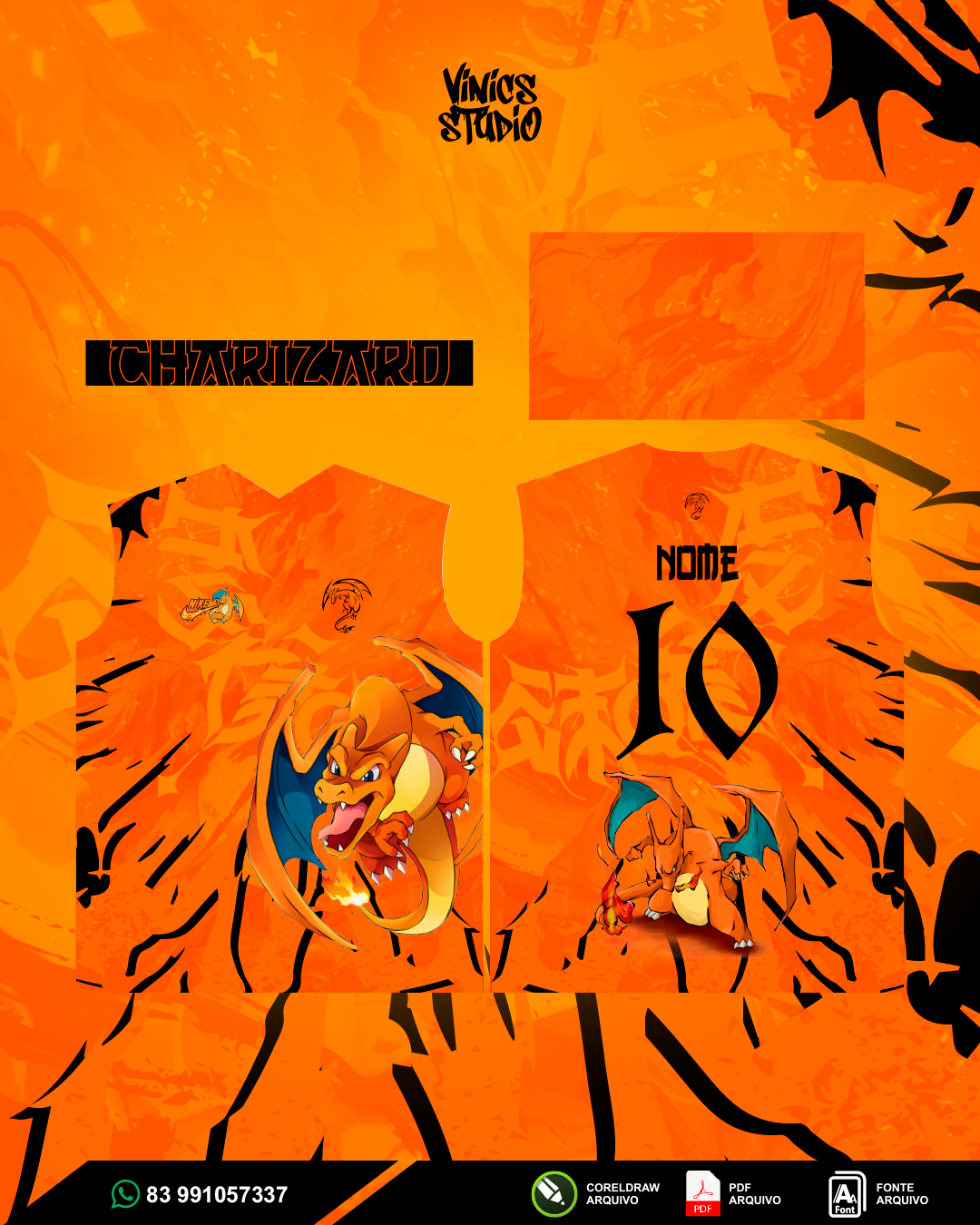 Arte Charizard Interclasse